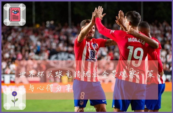 世界杯买球竞猜玩法全景观察：策略与心得分享